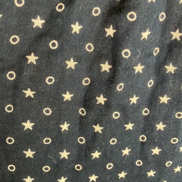 Etoile Isabel Marant vintage cotton star print bandeau jumpsuit 1= xs/s - Picture 3 of 11